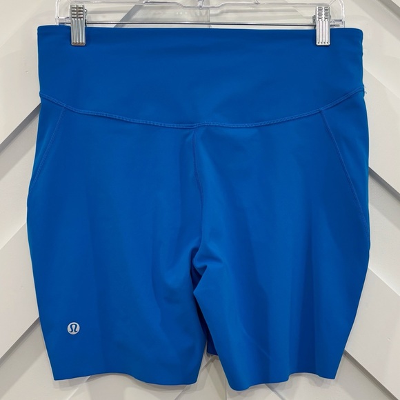lululemon athletica Pants - Lululemon Base Pace High Rise Shorts 6" Size 12 In Poolside